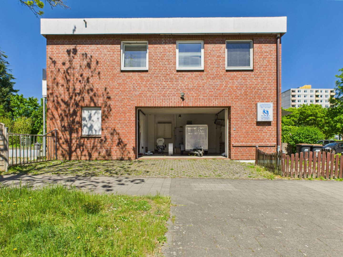 Seitenansicht Garage