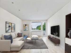 Zimmer 1 virtuell gestaged  Kiel - Niemannsweg - Lütt Immobilien