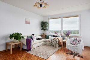 Lütt Immobilien Kiel -Wohnzimmer virtuell gestaged