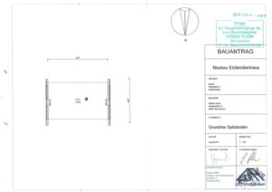 Grundriss Spitzboden