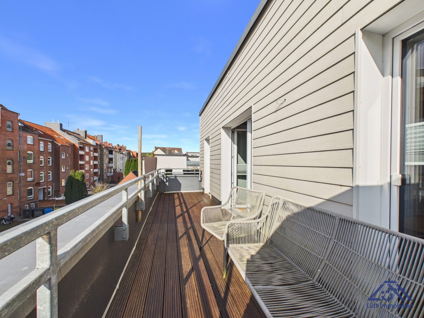 Marthastraße - Lütt Immobilien Kiel - Dachterrasse