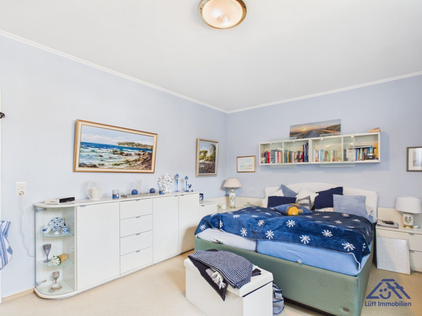 Schlafzimmer EG Ansicht - Lütt Immobilien - Schackendorf