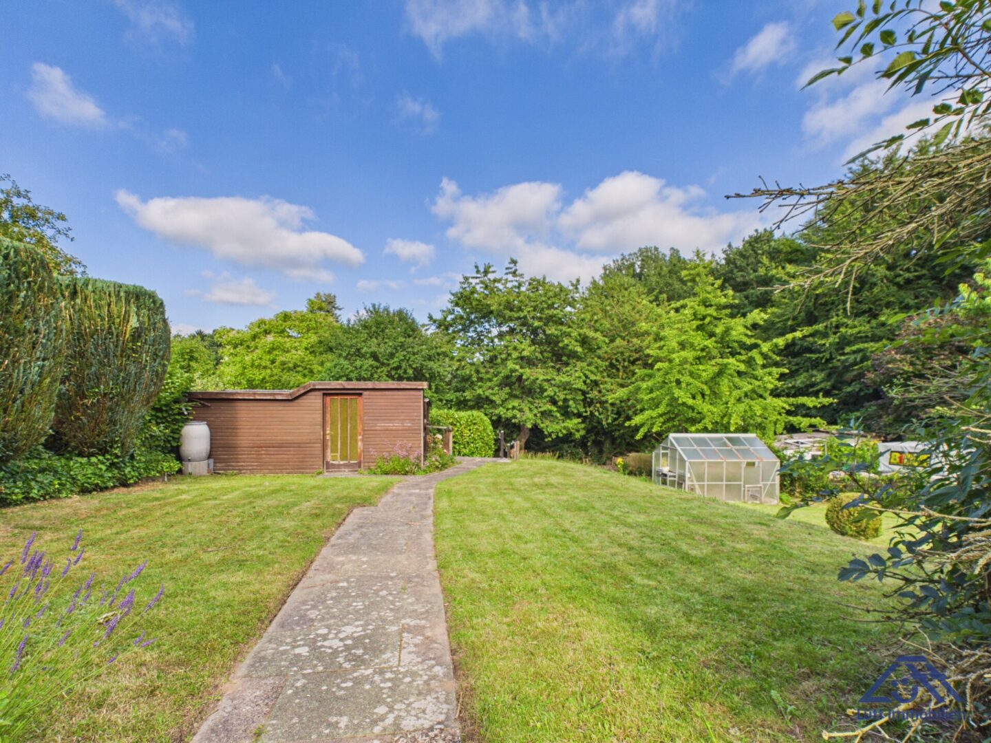 Garten Richtung Hinterhaus - Lütt Immobilien - Kiel