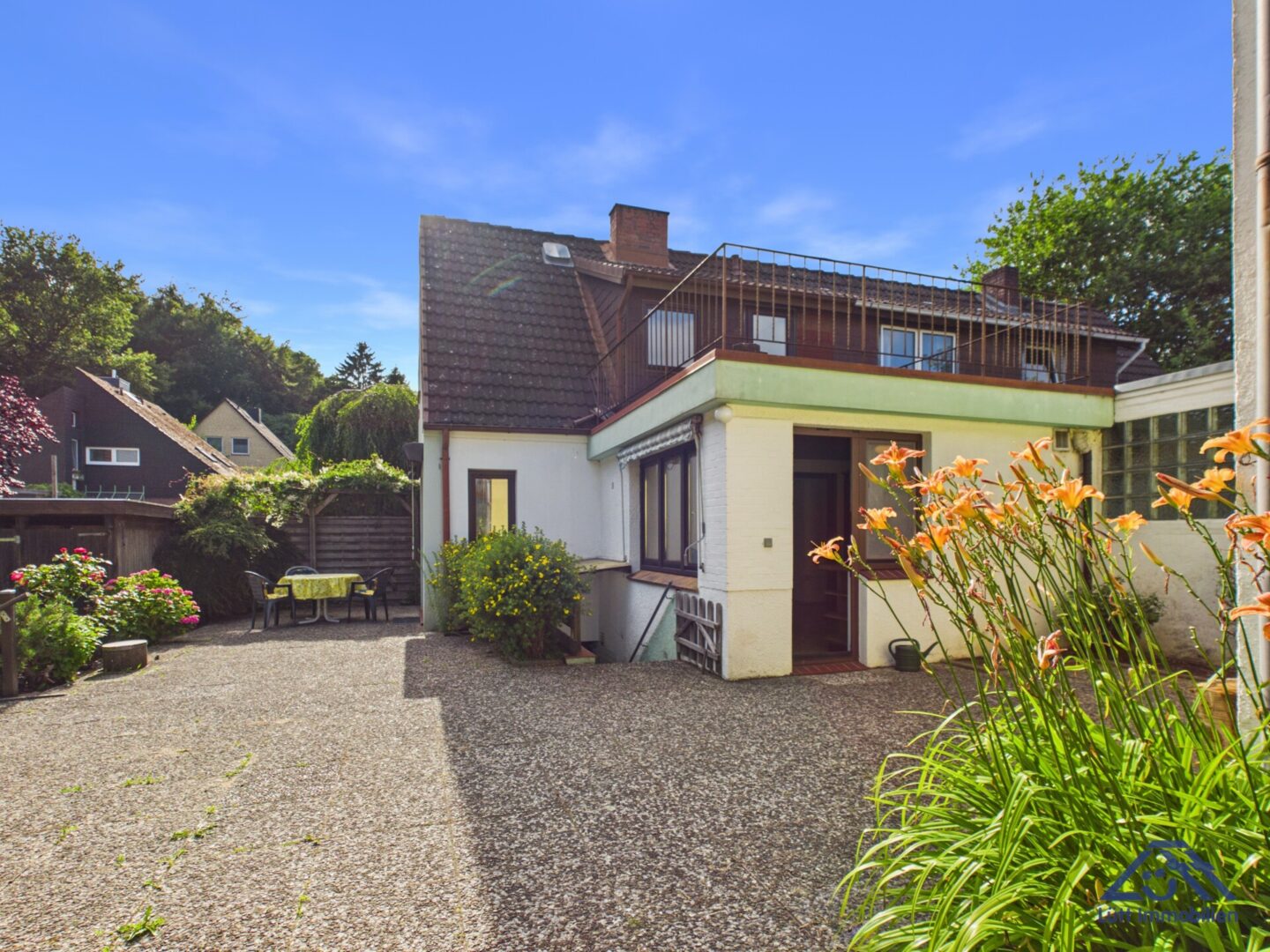 Gartenansicht Haus - Lütt Immobilien - Kiel